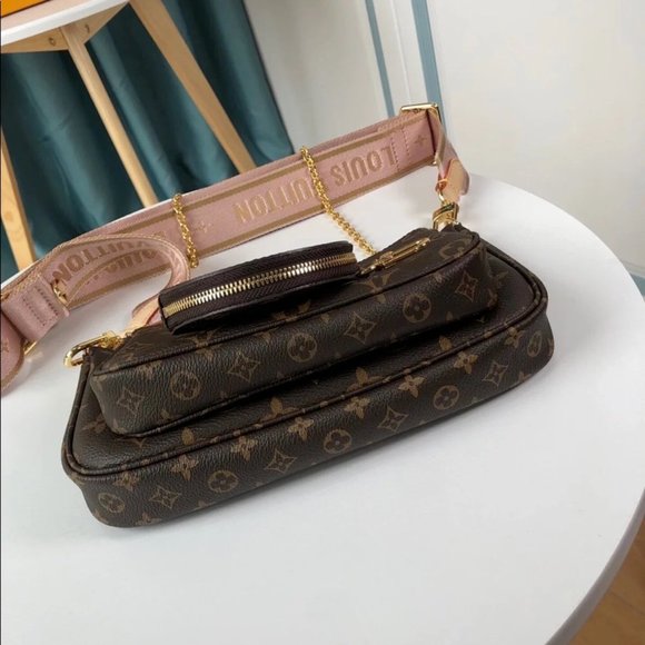 LV Pochette Accessories CrossBody Pink - Picture 5 of 9